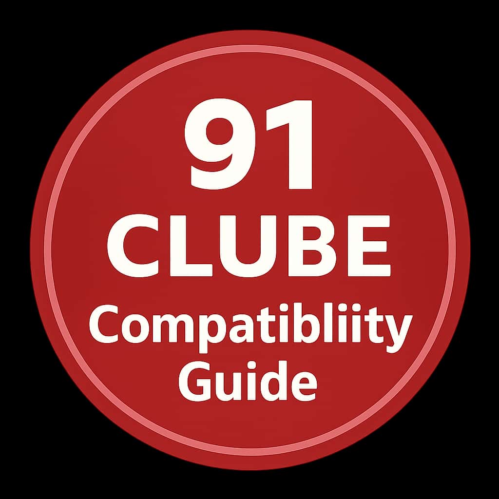 91 Clube Compatibility Guide badge