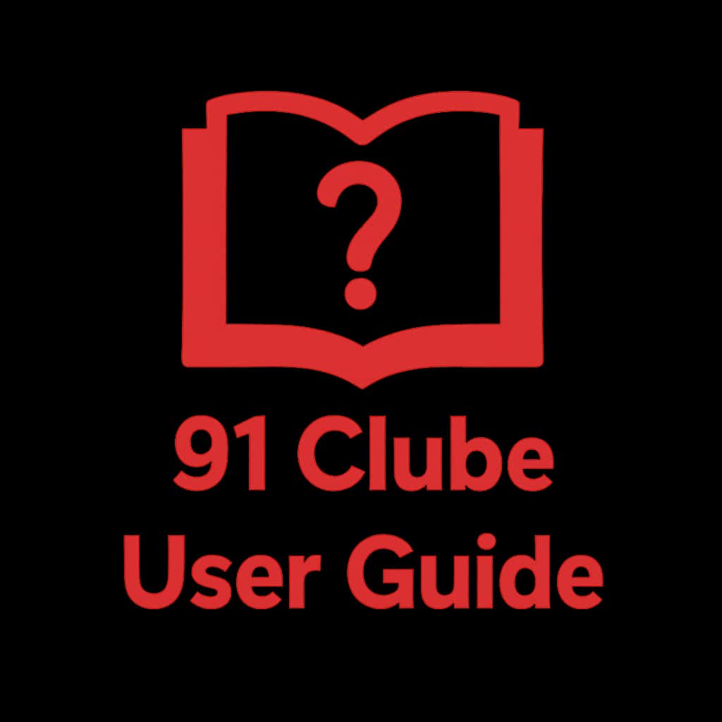 Icon representing the 91 Clube User Guide.